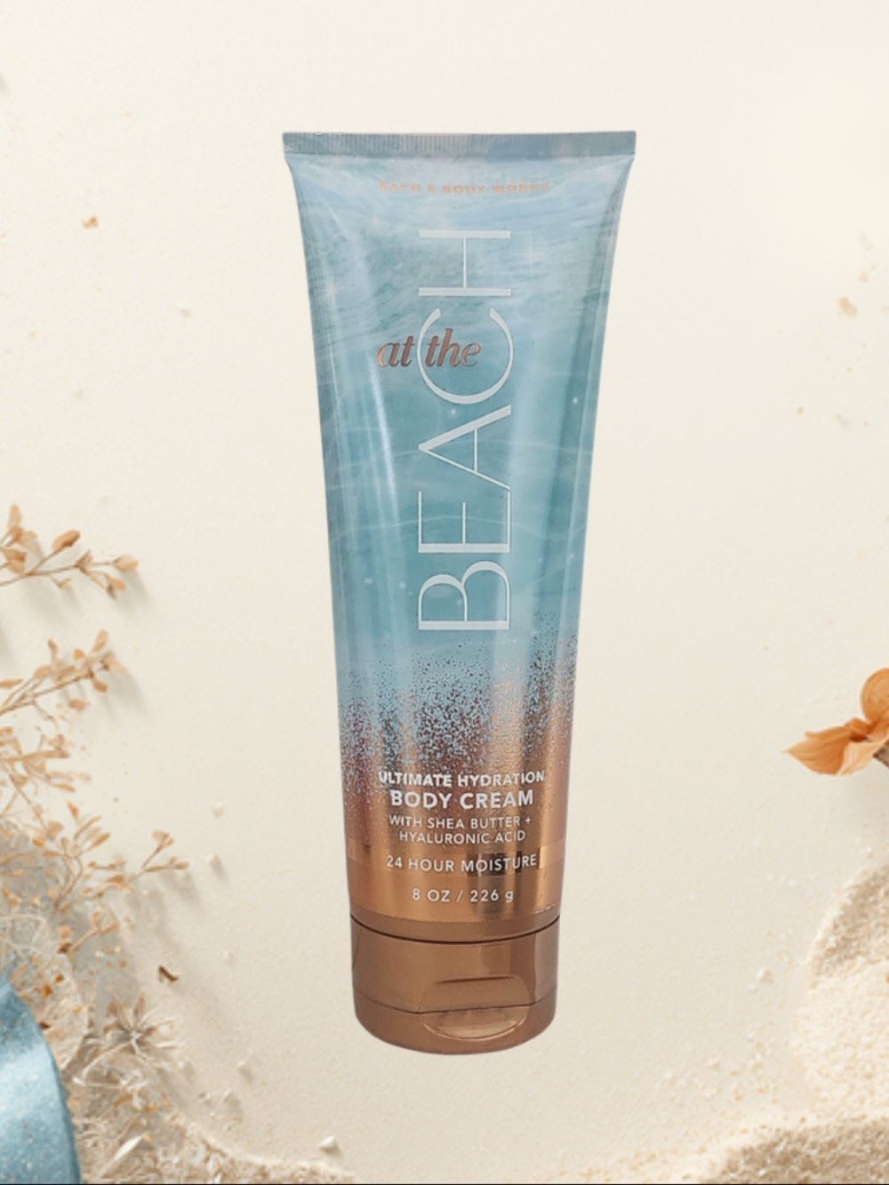 Bath & Body Works At The Beach Body Cream - Blue & Brown